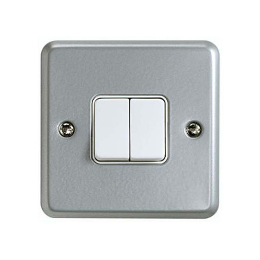 NOVAR MK 2G 2 WAY SURFACE PLATE SWITCH SP MC K3592ALM