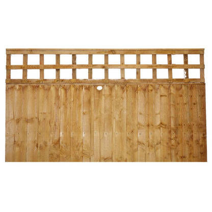 TAFS SALOP SQUARE TRELLIS PANEL 6 x 3' AUTUMN GOLD P3T