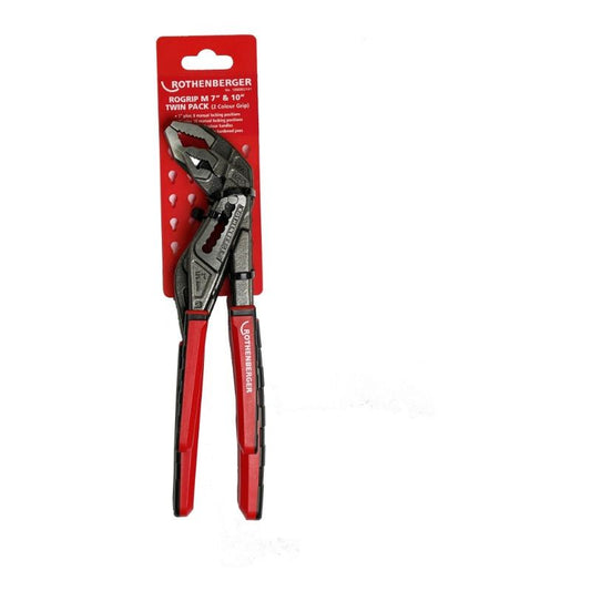 ROTHENBERGER ROGRIP M 7" & 10" TWIN PLIER PACK 1000003141