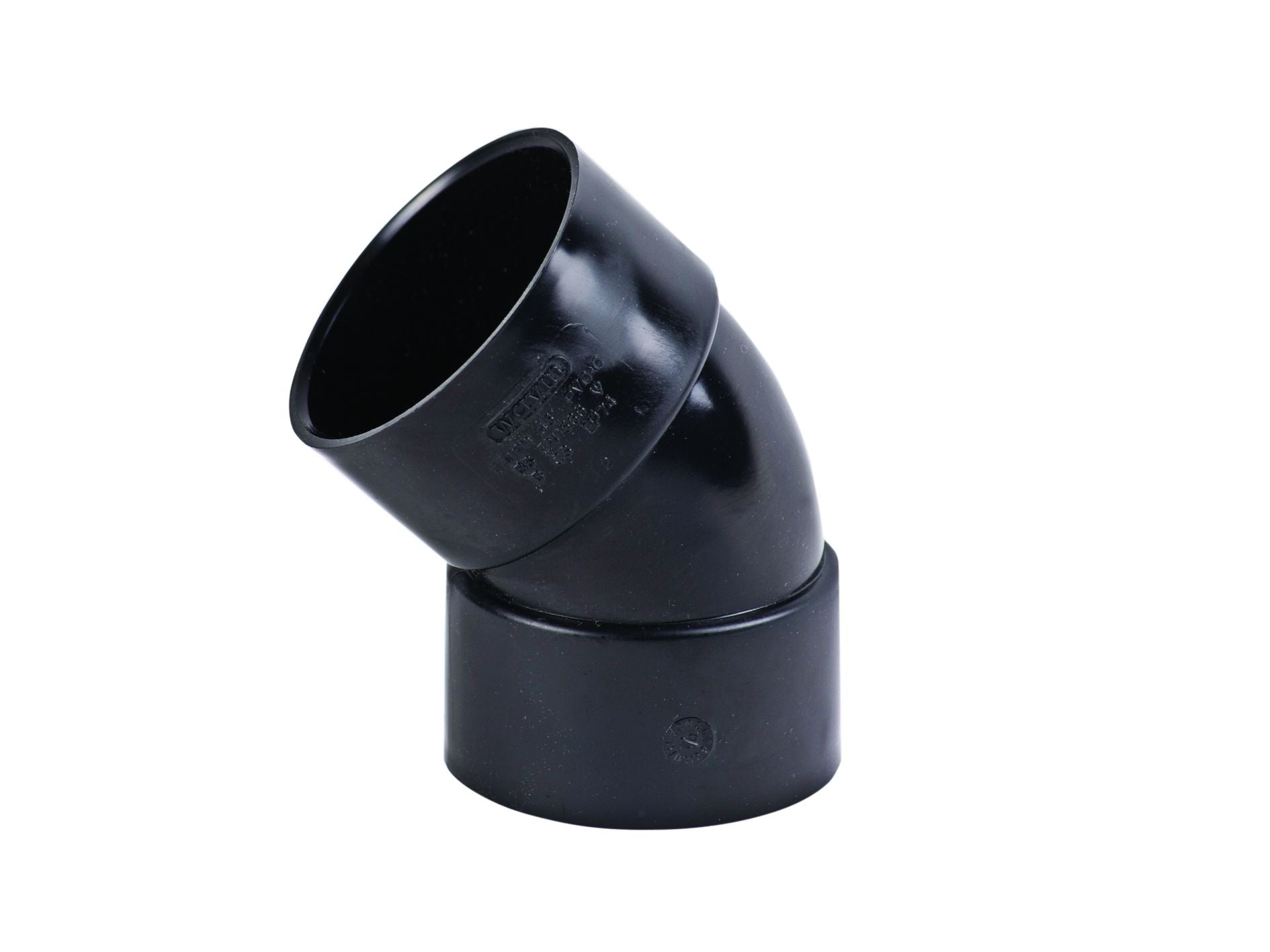 OSMAWELD 4M163 PVCC BEND 45deg 32mm 4M163B BLACK