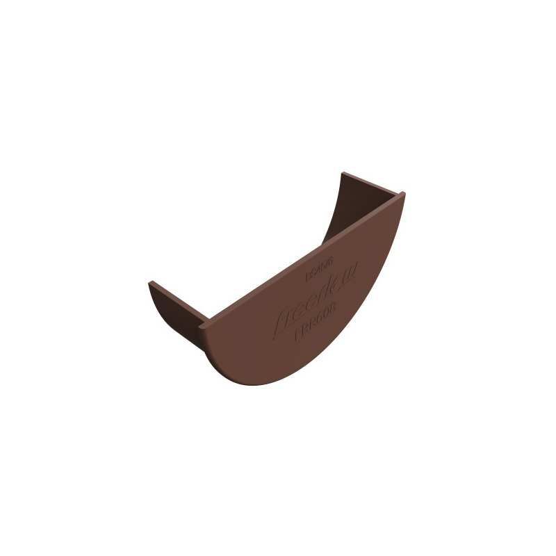 FREEFLOW ROUND STOP END INTERNAL LEATHER BROWN FRR608LB