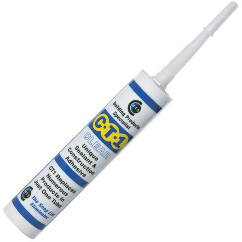 C-TEC CT1 SEALANT & CONSTRUCTION ADHESIVE CLEAR 539506