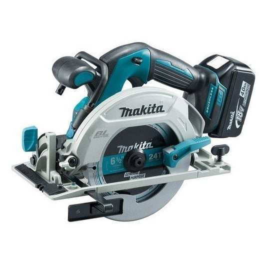 MAKITA DHS680RTJ 18V BRUSHLESS CIRCULAR SAW WITH 2X 5.0AH LI-ION BATTERIES SUPPLIED IN MAKPAC CASE