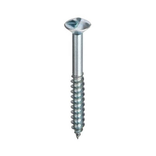 UNIFIX BZP CLUTCH HEAD ANTI VANDAL SCREW 8 x 1 1/4" (BOX 200) OJ074825