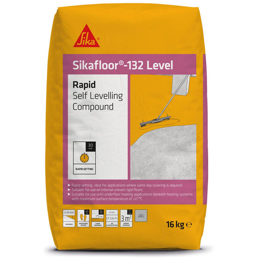 Sikafloor 132 Rapid 30 Min Self Levelling Compound 16Kg