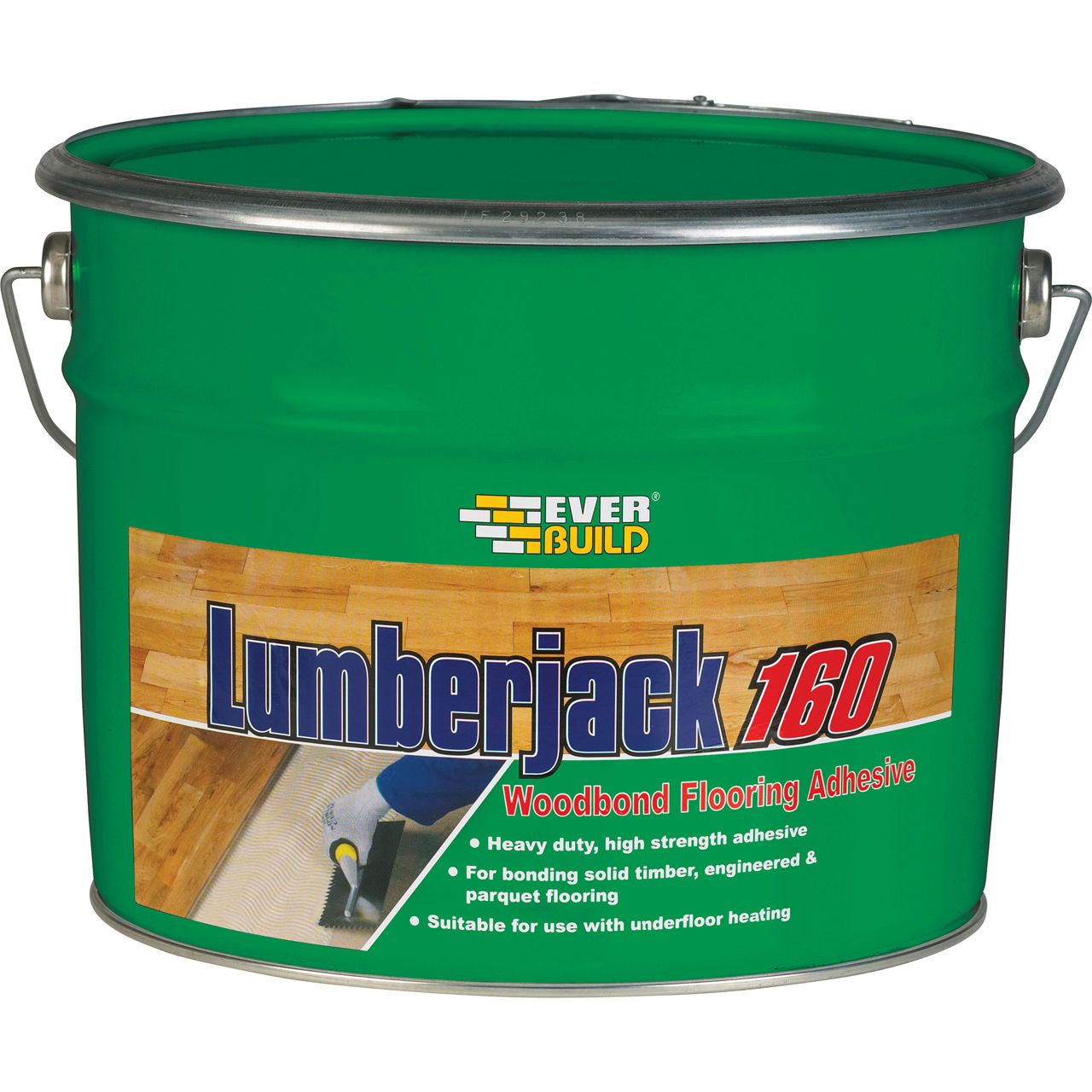 Everbuild Woodbond Flooring Adhesive 10L LJACK16010