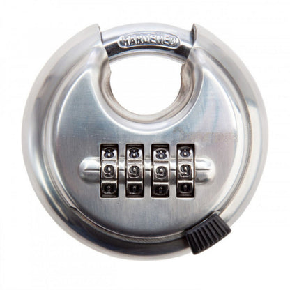 SQUIRE DISCUS PADLOCK RECODABLE COMBINATION 70mm DFDC70COMBI