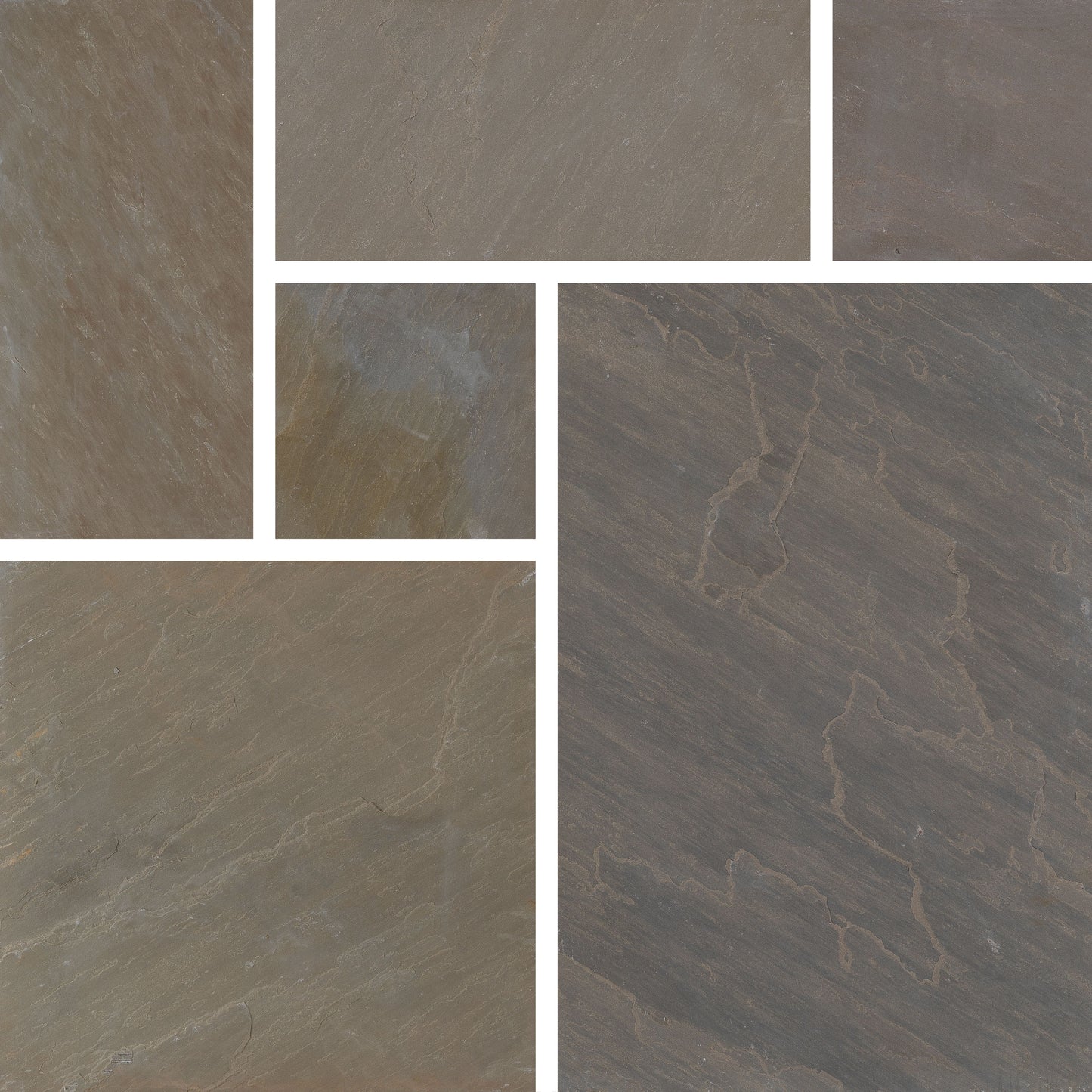 PAVESTONE NATURAL STONE (20.7m2 PACK) CALIBRATED AUTUMN BLEND 01111043