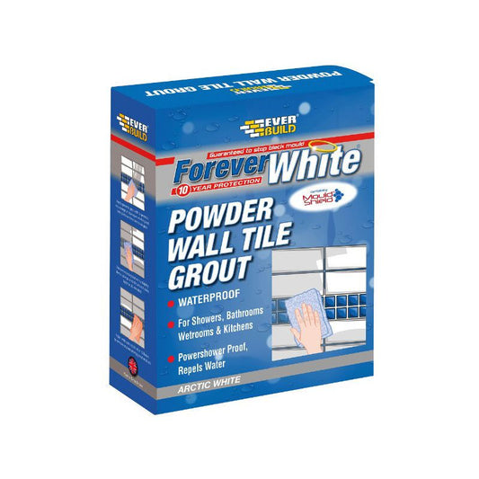 Everbuild Forever White Wall Tile Grout 3Kg FWPOWGROUT3