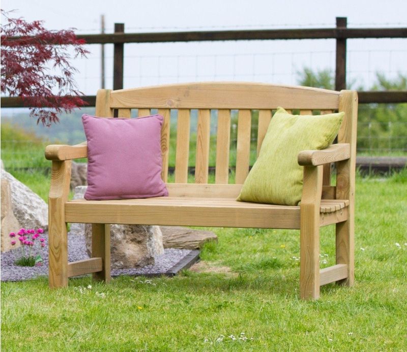 ZEST EMILY TWO SEATER BENCH (4ft) 00009