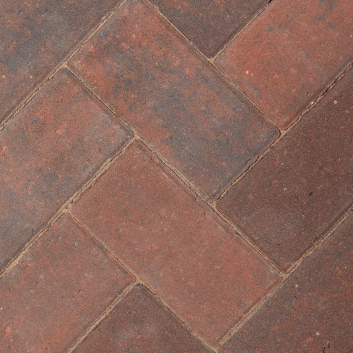 BRADSTONE DRIVEWAY PAVIOUR 200 x 100 x 50mm BRINDLE 40333