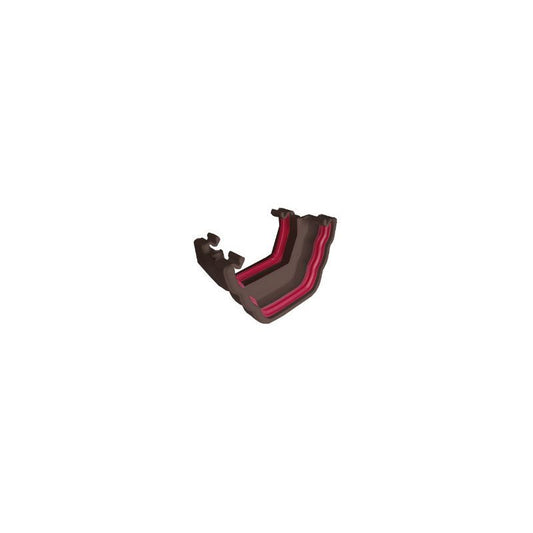 FREEFLOW OGEE TO SQUARE GUTTER ADAPTOR LEATHER BROWN FRO611LB