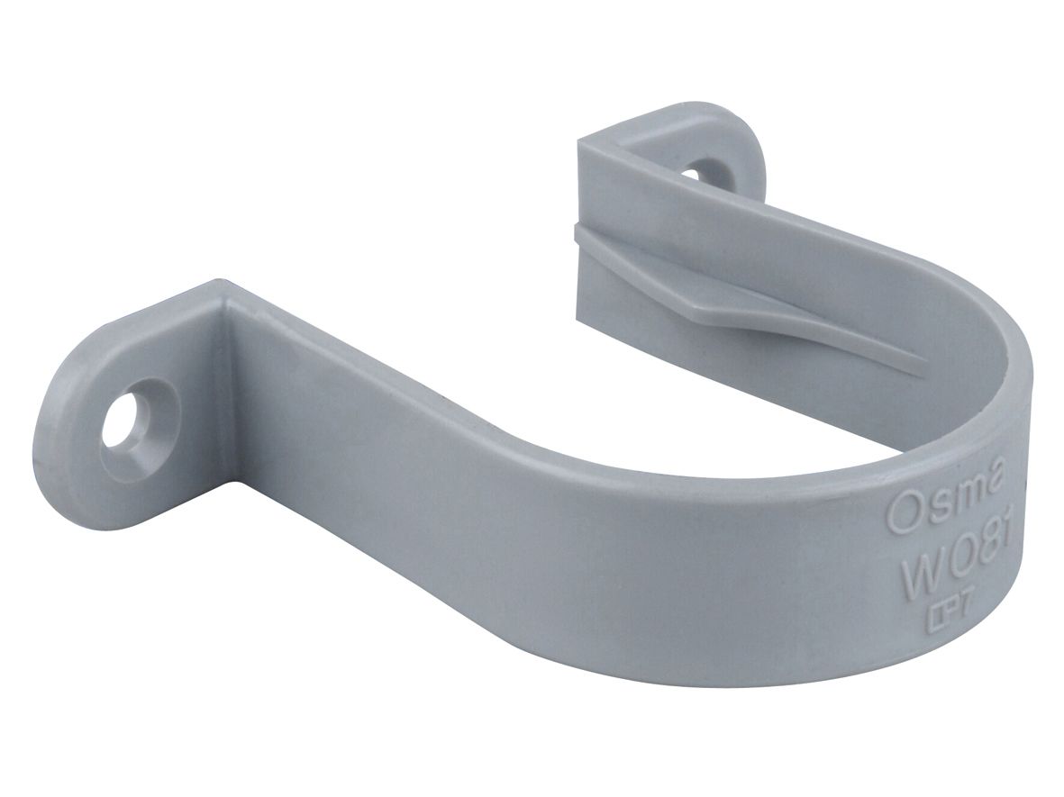 OSMAWELD 2W081 PP PIPE CLIP 50mm 2W081G GREY