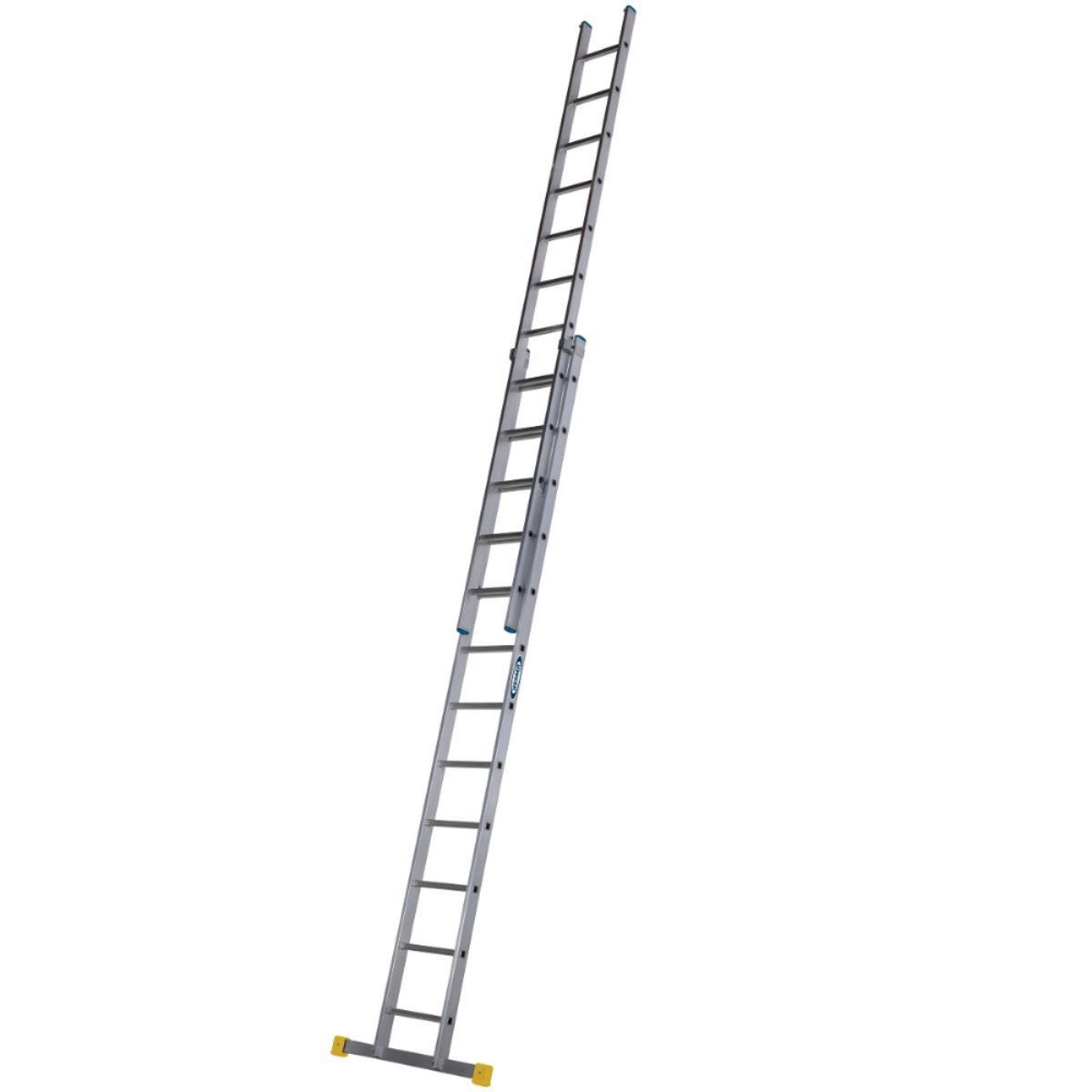 WERNER DOUBLE EXTENSION LADDER (2X12) 3.57m - 6.09m 57711320
