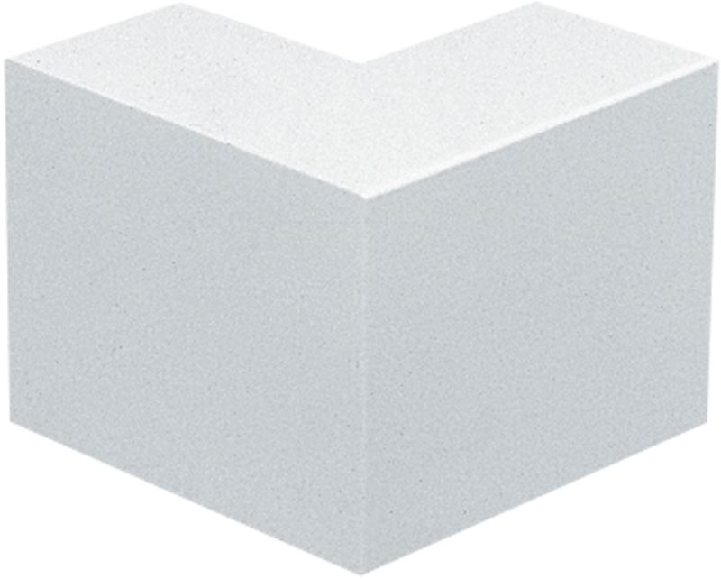 M/TUFFLEX TEB4WH 38 x 25 TRUNKING EXTERNAL BEND
