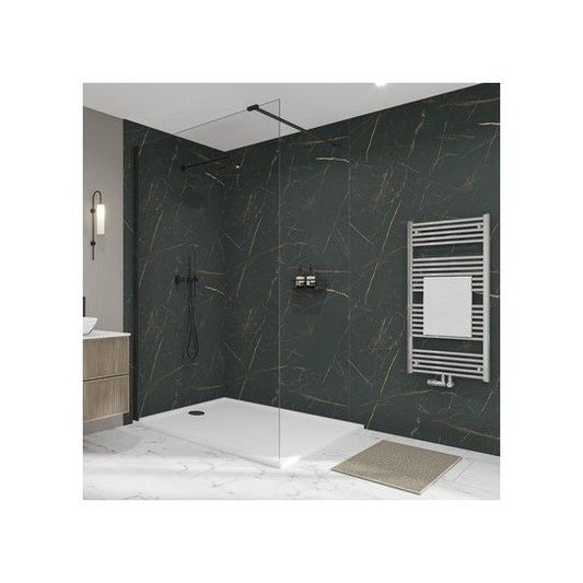 WETWALL ELITE T&G PANEL 9 x 2420 x 600mm MARBRE CELESTE 12822517