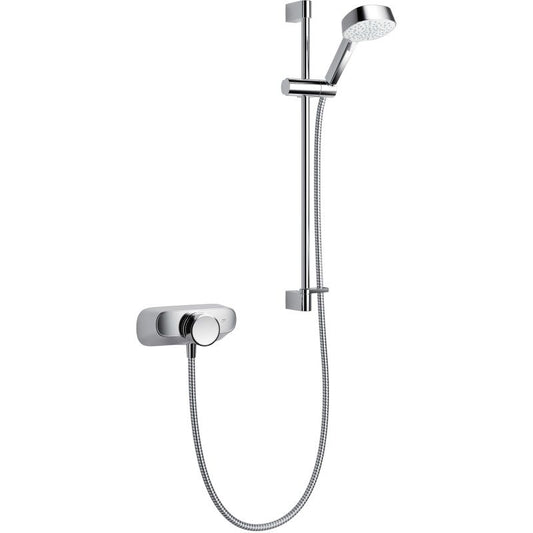 MIRA 31982W-CP FORM SINGLE OUTLET CHROME