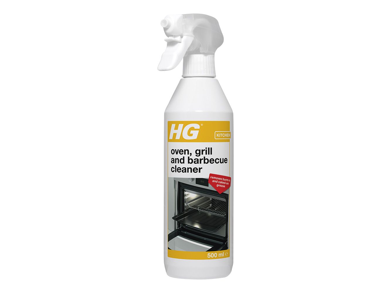 HG 138050106 OVEN/GRILL & BARBECUE CLEANER 500ml
