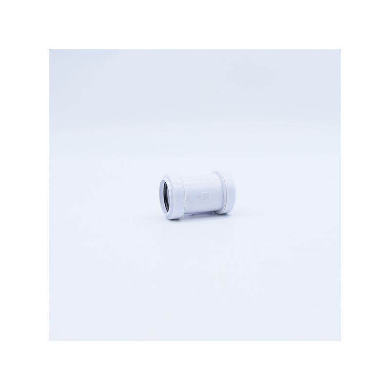 POLYPIPE PUSHFIT STRAIGHT COUPLING 32mm WP25 WP25W WHITE