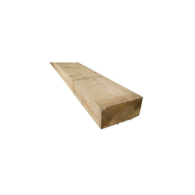 BSW 100 x 200mm x 2.4m SOFTWOOD UC4 GREEN TREATED INCISED SLEEPER FSC