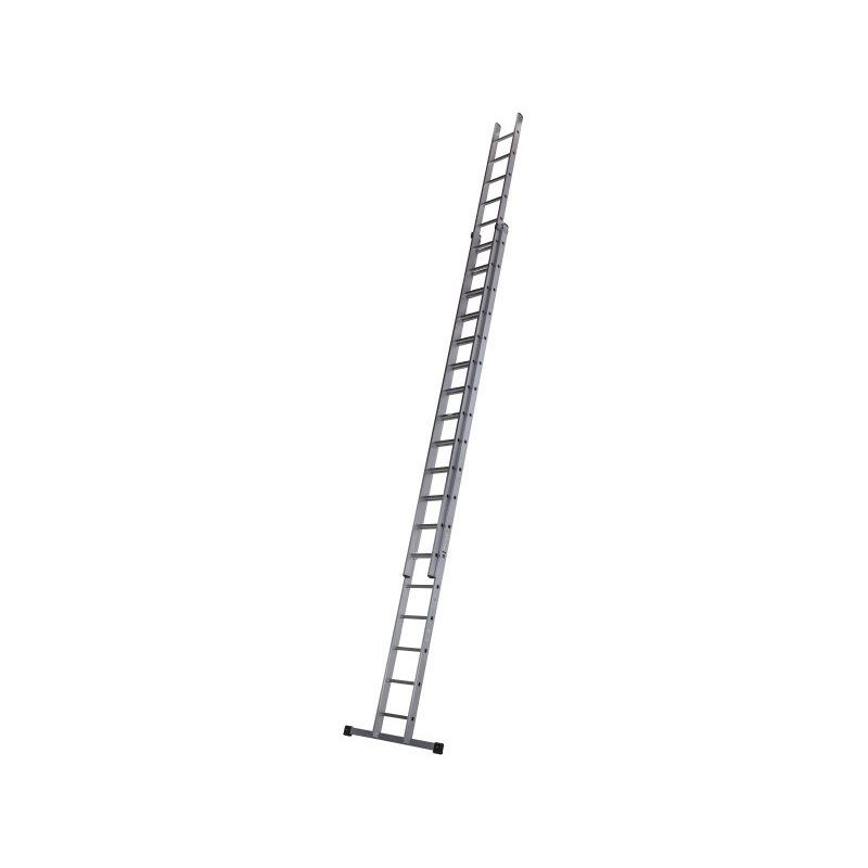 WERNER DOUBLE EXTENSION LADDER (2X18) 5.21m - 9.12m 57711620
