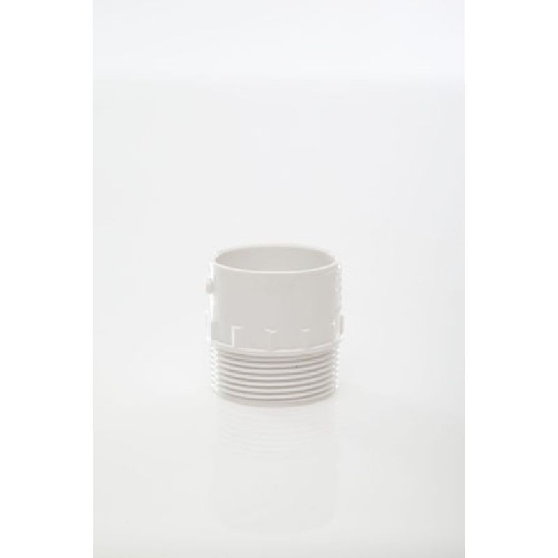 POLYPIPE ABS ADAPTOR MALE IRON 40mm WS47 WS47G GREY