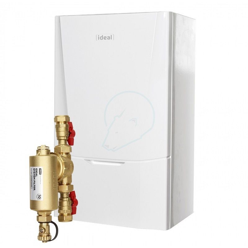 IDEAL VOGUE MAX S32 GAS SYSTEM BOILER (C/W SYSTEM FILTER) 32kw 218862 100498
