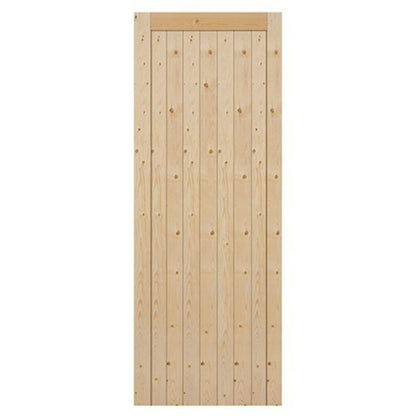 JBK FRAMED LEDGED & BRACED DOOR 2`3 x 6`6 PFLB232