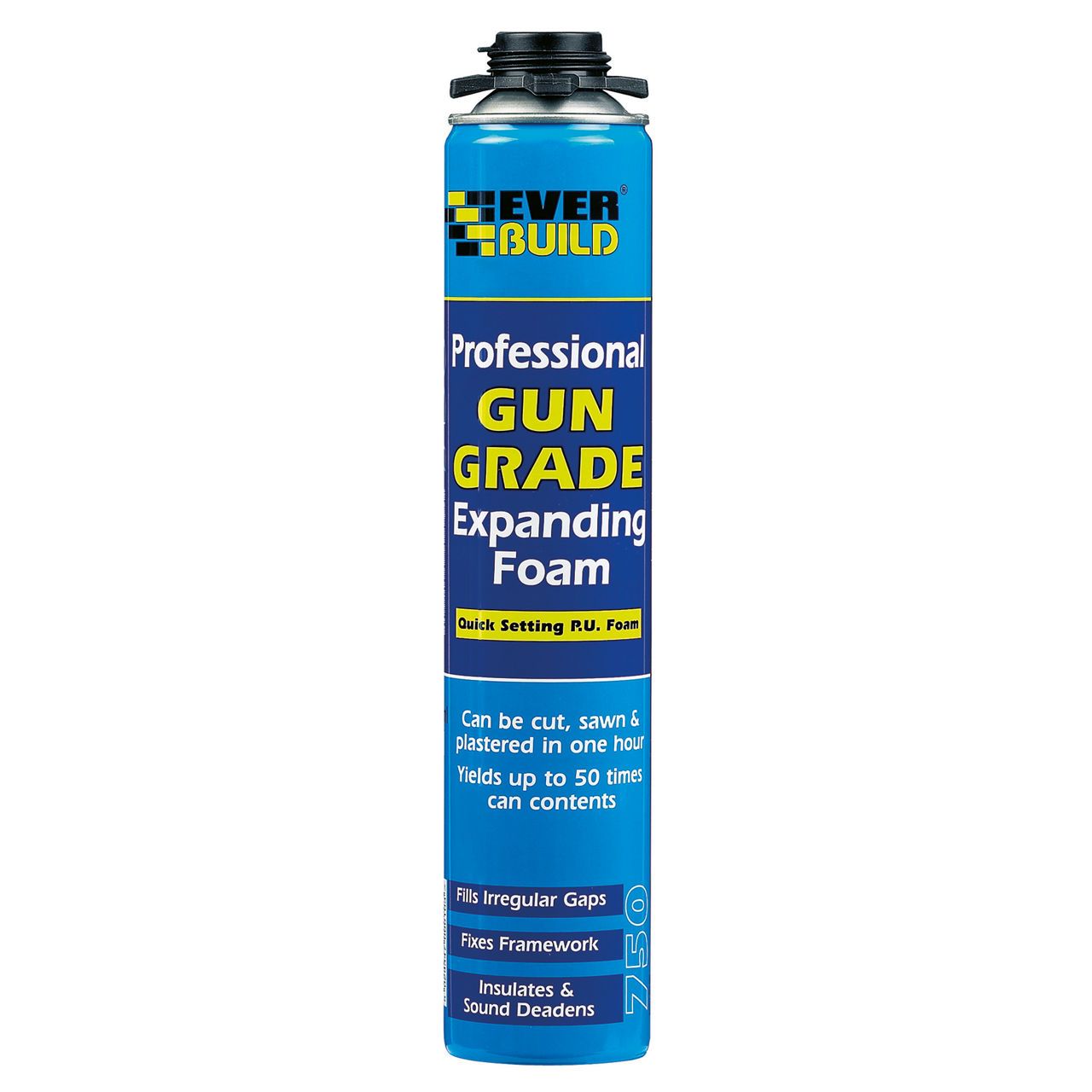 Everbuild Gun Grade Foam 750ml EVGF7