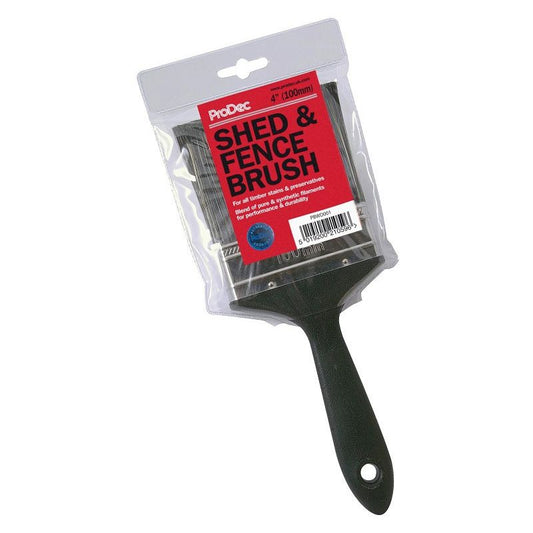 RODO PBWD001 PRODEC SHED AND FENCE PAINT BRUSH 4"