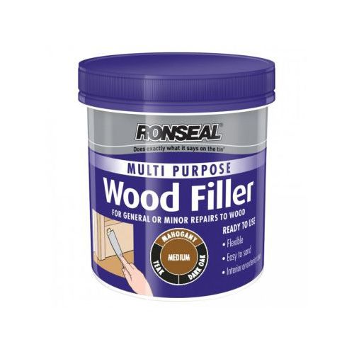 RONSEAL MULTI PURPOSE WOOD FILLER 250g TUB MEDIUM 34737