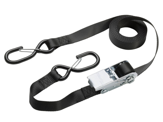 MASTERLOCK MLK3109E RATCHET TIE DOWN WITH S-HOOKS 25mm x 5m