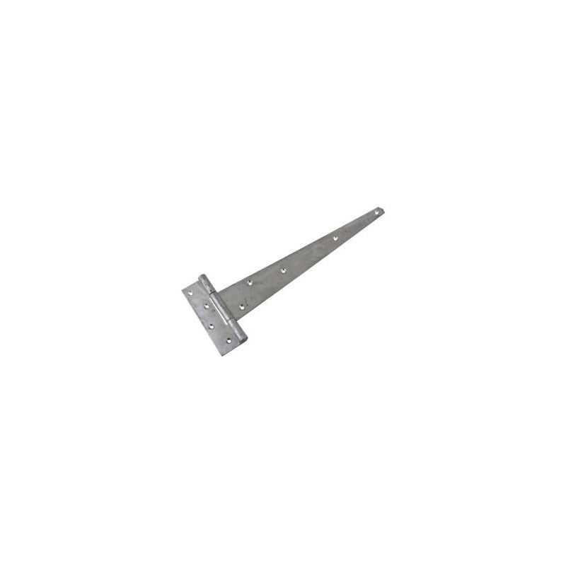 PAIR 450mm 119 GALV HEAVY TEE HINGES 119-0450GV