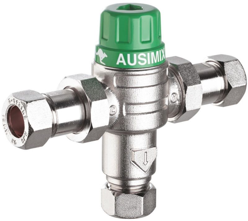 SPEEDFIT TMV2-3 AUSIMIX 2-IN-1 THERMO MIX VALVE 15mm HEAT110750