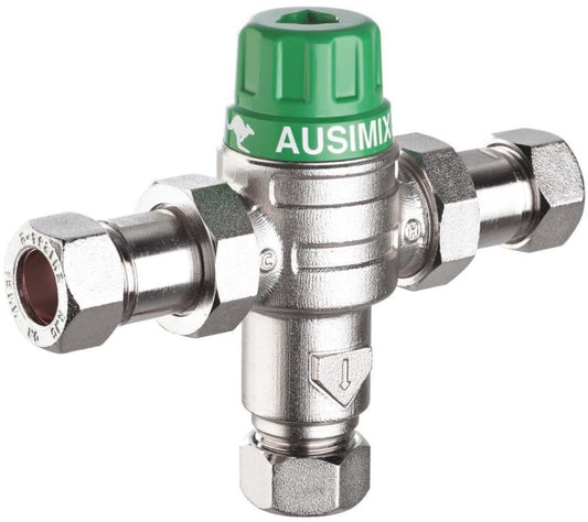 SPEEDFIT TMV2-3 AUSIMIX 2-IN-1 THERMO MIX VALVE 15mm HEAT110750
