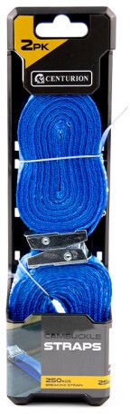 CENTURION LE44P CAMBUCKLE STRAP TWIN PACK 25mm x 4.5m (250kg)