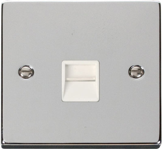 CLICK VPCH125WH TELEPHONE SOCKET SEC WH POL CHR