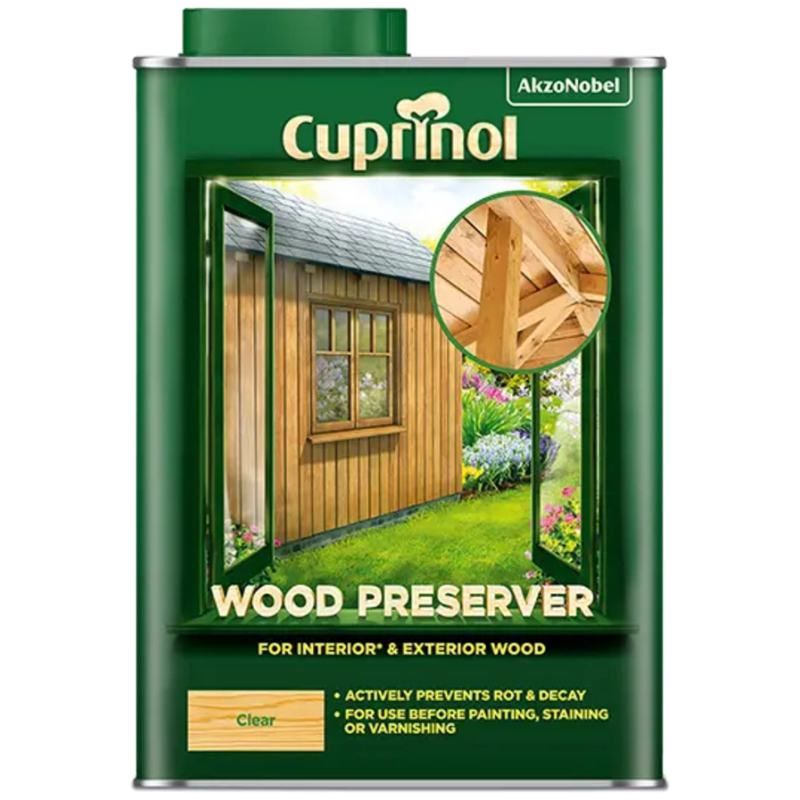 CUPRINOL WOOD PRESERVER 1l CLEAR 5330417