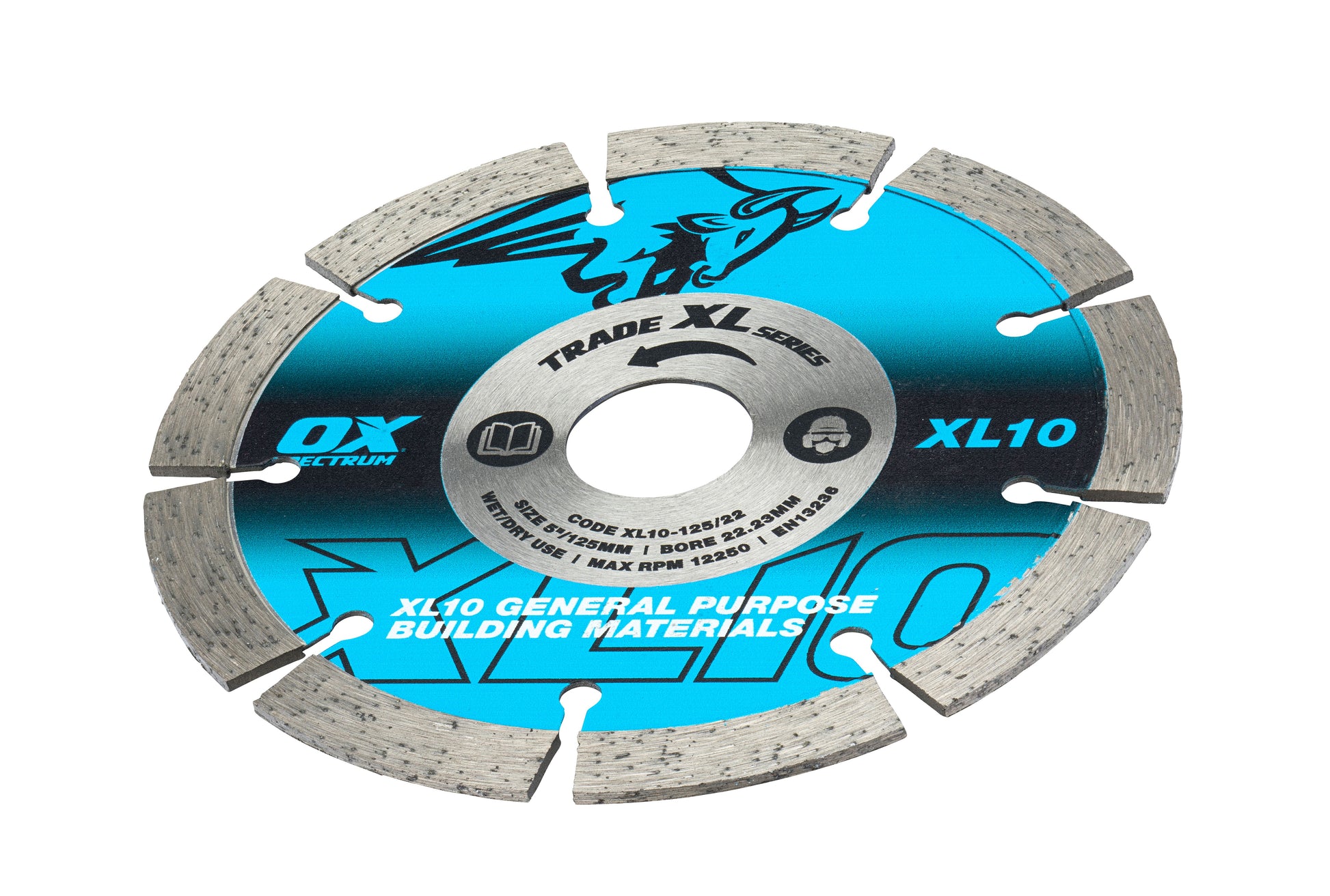 SPECTRUM XL10-125/22 SEGMENTED GENERAL PURPOSE DIAMOND DISC 125MM