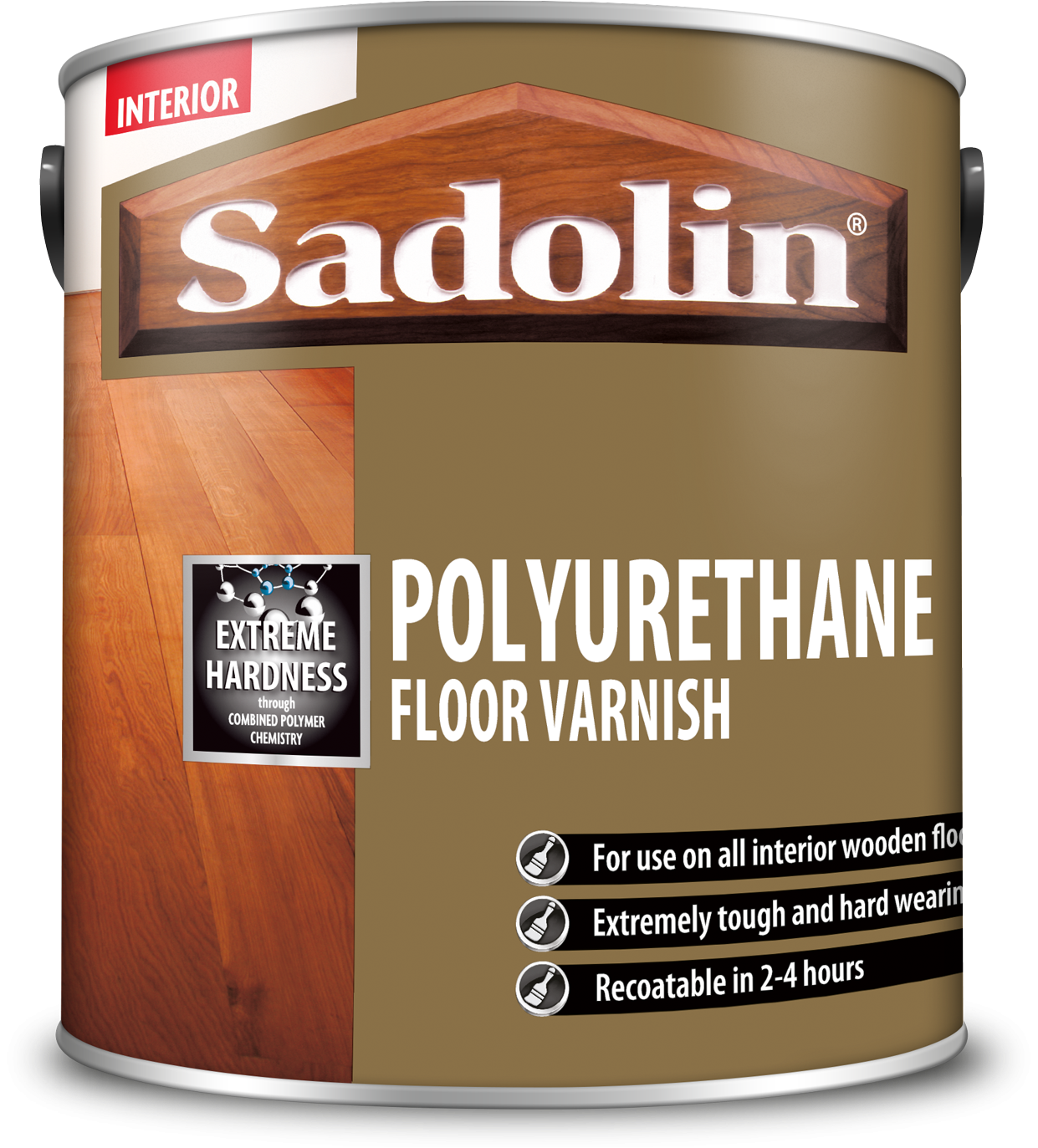 SADOLIN FLOOR VARNISH 2.5l CLEAR SATIN 5038013