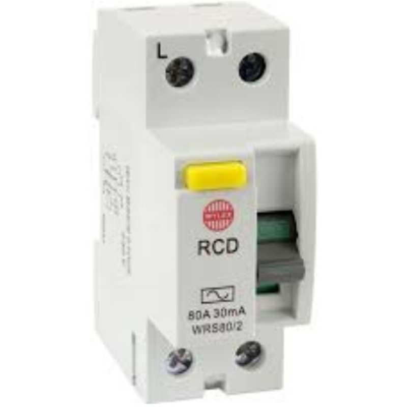 WYLEX WRDS80/2 2-POLE RCD 80a 30ma