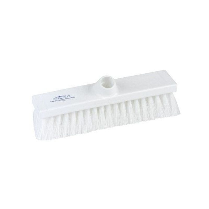 JANGRO PREMIER FLAT SWEEP BROOM SOFT 280MM WHITE HP021-W