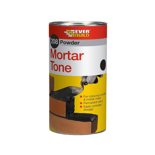 Everbuild Powder Mortar Tone 1Kg Black PMTBK1
