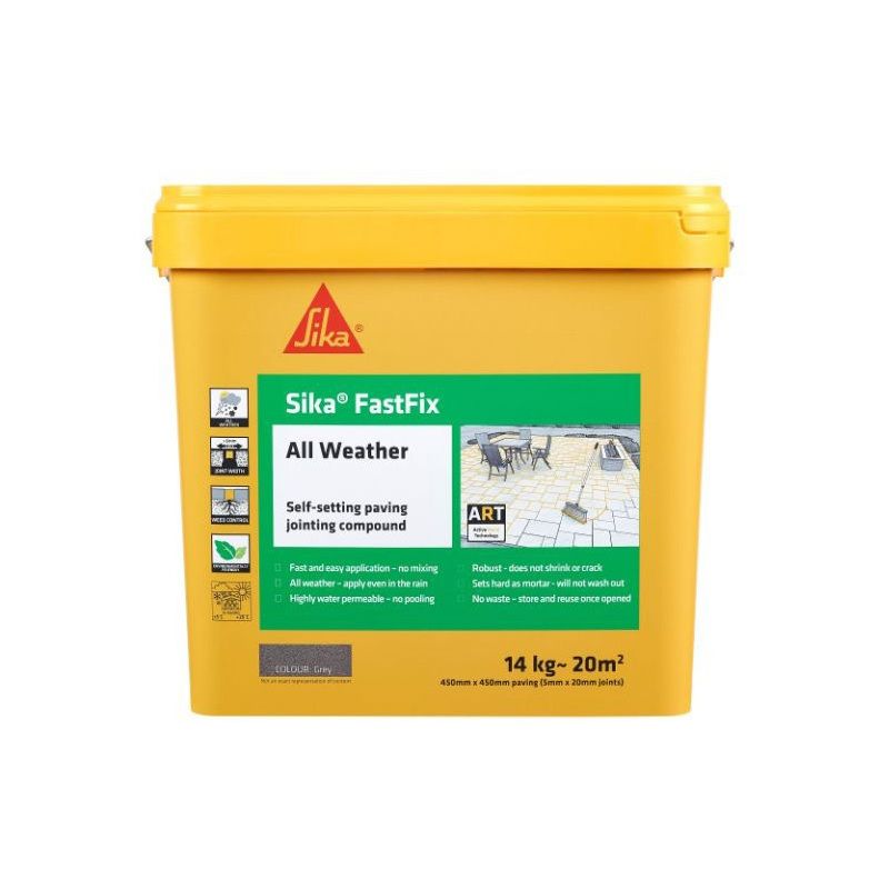 SIKA FASTFIX ALL WEATHER 15kg DEEP GREY SKFFIXDPGY14 669016