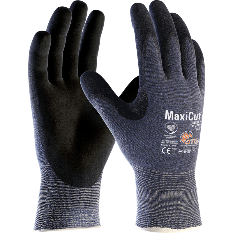 MAXICUT ULTRA PALM COATED CUT 5 GLOVES 443745 SIZE 9 (LARGE)