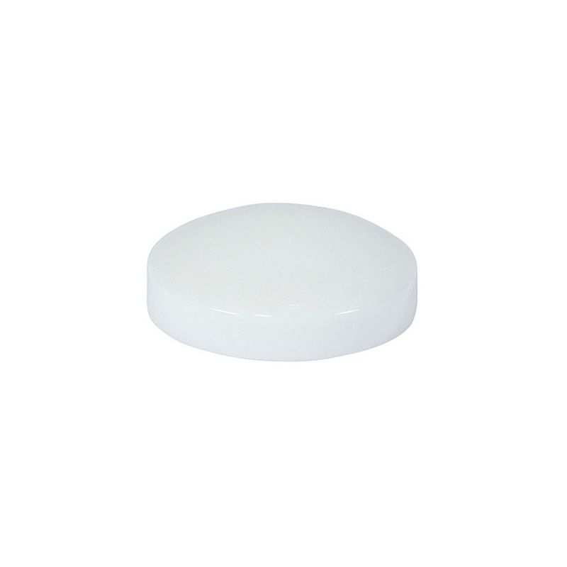 TIMCO PLASTIDOME SCREW CAPS (BAG 100) WHITE WHITEPLAST