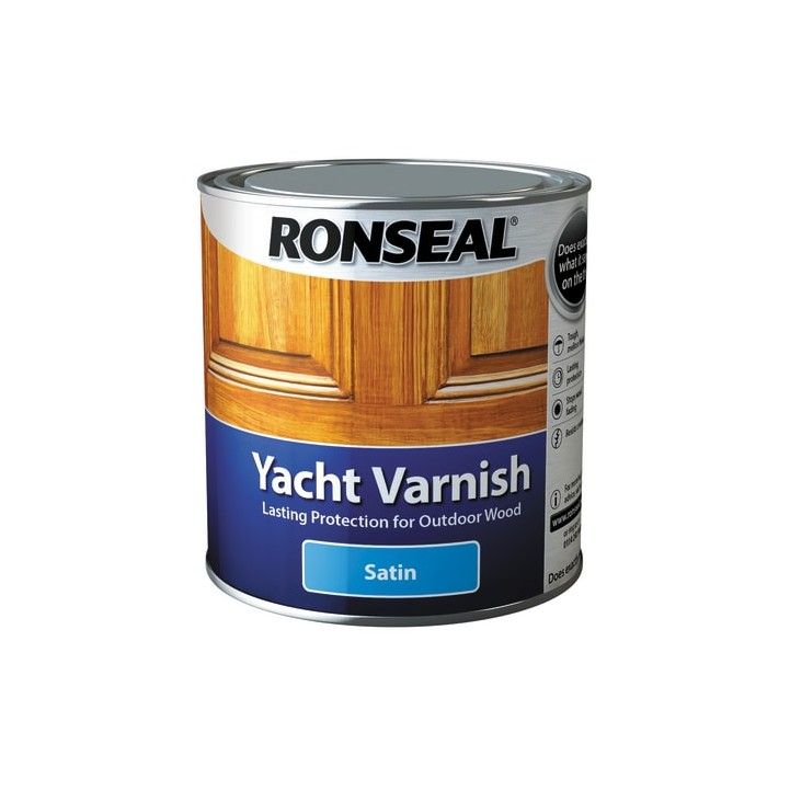 RONSEAL EXTERIOR YACHT VARNISH SATIN 1l 30244