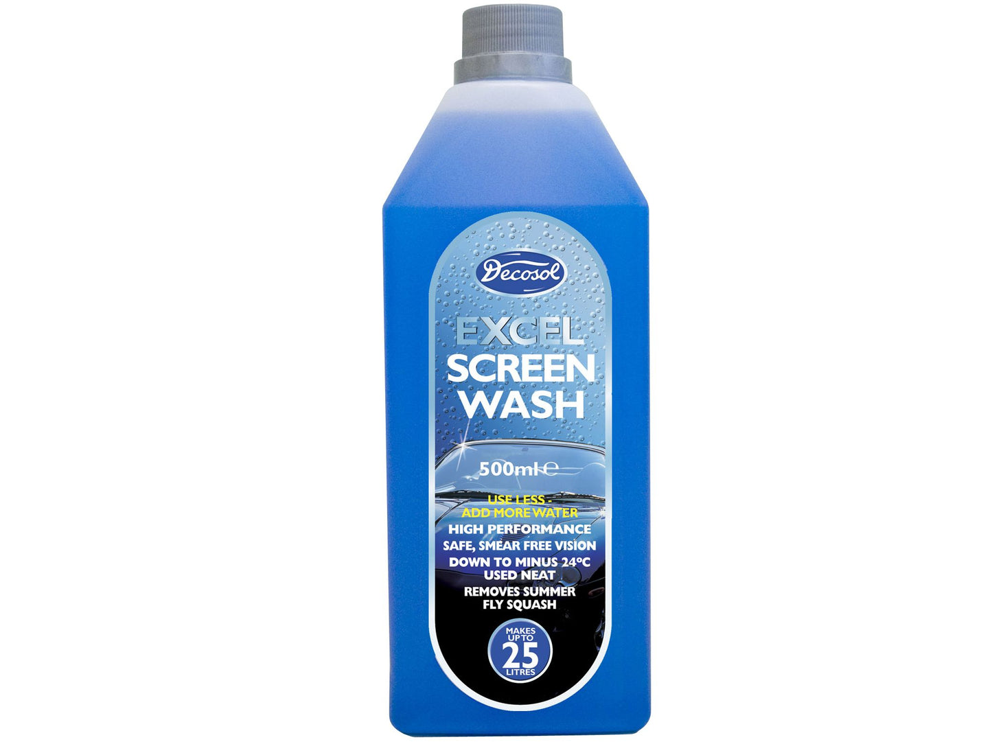 DECOSOL DECAD25 EXCEL SCREEEN WASH 500ml