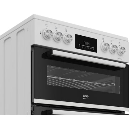 PJH FDD6231W BEKO DUEL FUEL COOKER 600mm WHITE (MOD CONTRACT ONLY)