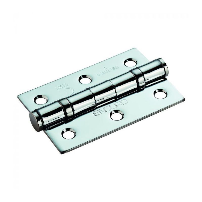75mm x 50mm PAIR BALL BEARING HINGES GRADE 7 BRIGHT STAINLESS STEEL HIN1322/7BSS